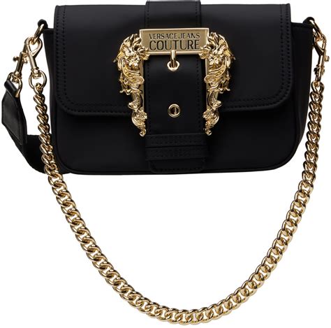 Versace EE1VSBBOA E899 Black Shoulder Bag for Womens